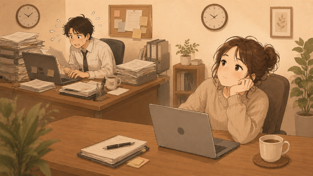 忙しい人はずっと忙しく、暇な人はずっと暇